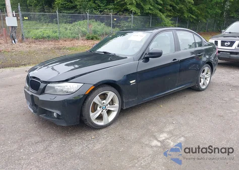 2011 BMW 335 Xi из США, поврежденный, VIN WBAPL5C56BA921398